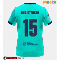 Moške Nogometnih dresov Barcelona Andreas Christensen #15 Tretji 2026-27 Kratki rokavi